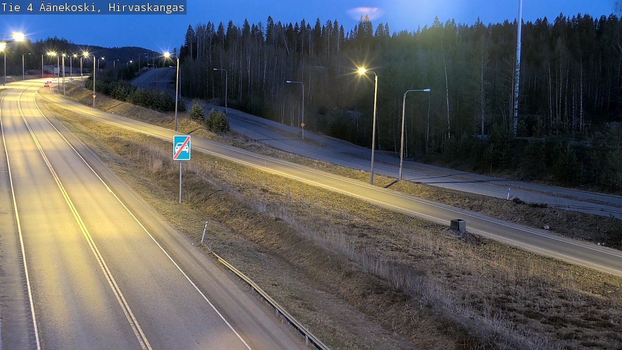 Kelikamerat Kuva Tie 4 Äänekoski, Hirvaskangas, Äänekoski, Keski-Suomi