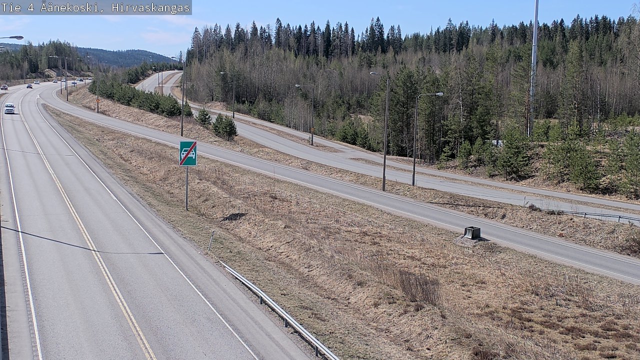 Kelikamerat Kuva Tie 4 Äänekoski, Hirvaskangas, Äänekoski, Keski-Suomi