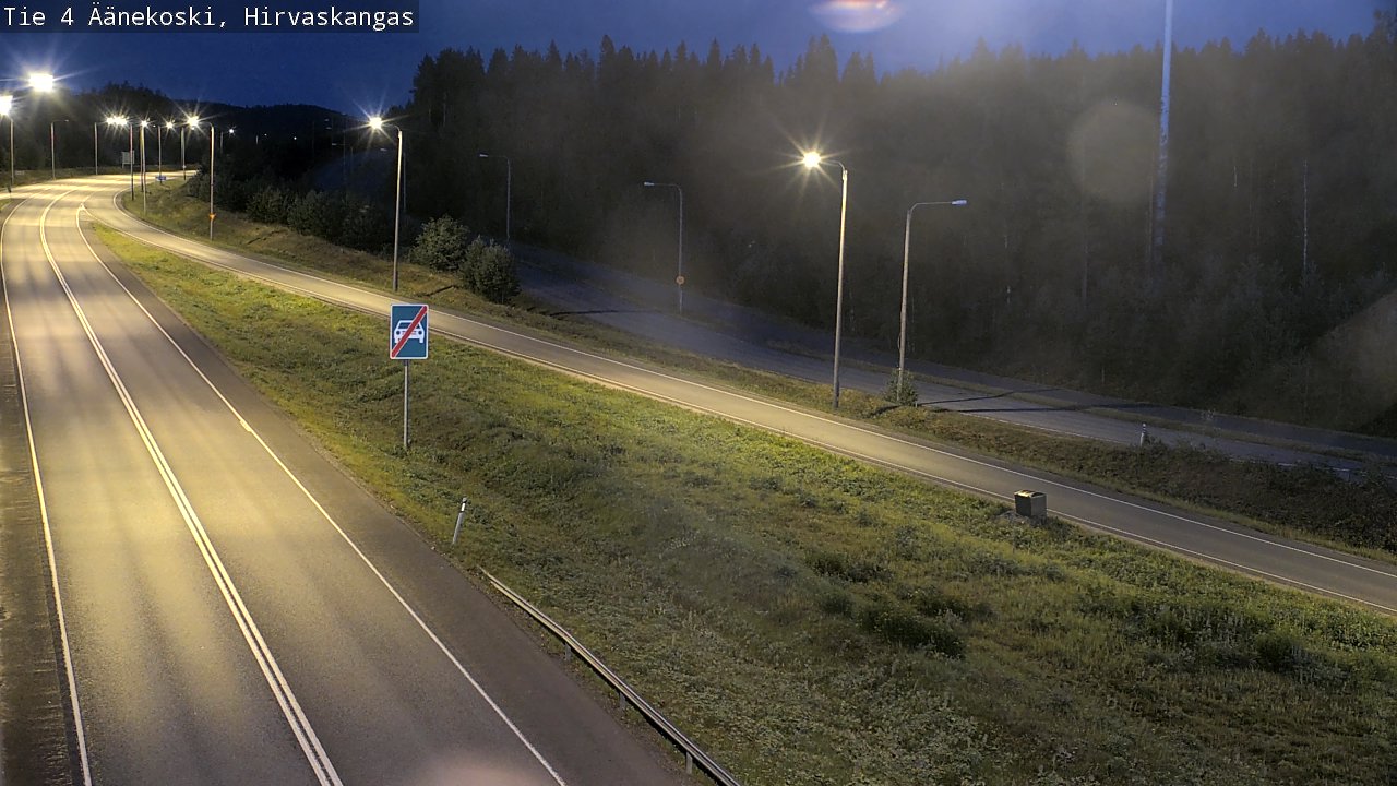 Kelikamerat Kuva Tie 4 Äänekoski, Hirvaskangas, Äänekoski, Keski-Suomi