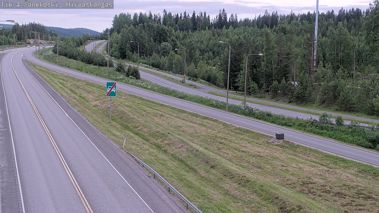 Kelikamerat Kuva Tie 4 Äänekoski, Hirvaskangas, Äänekoski, Keski-Suomi