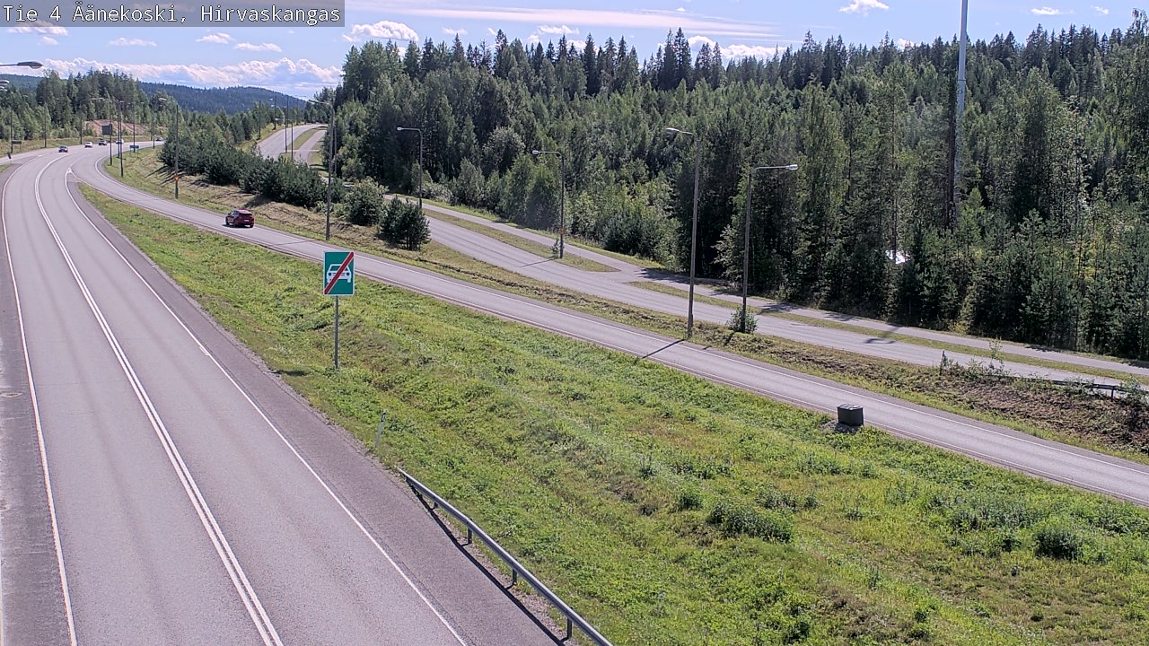 Kelikamerat Kuva Tie 4 Äänekoski, Hirvaskangas, Äänekoski, Keski-Suomi