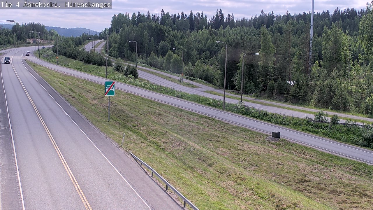Kelikamerat Kuva Tie 4 Äänekoski, Hirvaskangas, Äänekoski, Keski-Suomi