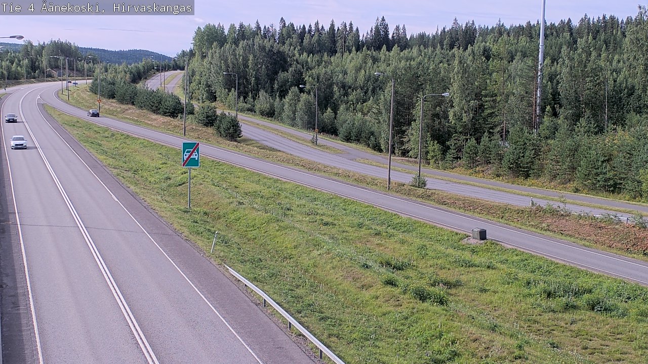 Kelikamerat Kuva Tie 4 Äänekoski, Hirvaskangas, Äänekoski, Keski-Suomi