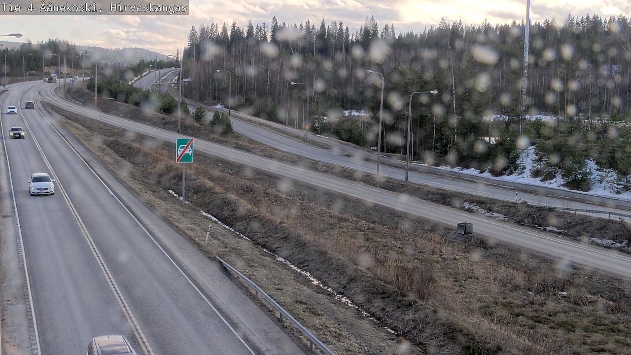 Kelikamerat Kuva Tie 4 Äänekoski, Hirvaskangas, Äänekoski, Keski-Suomi