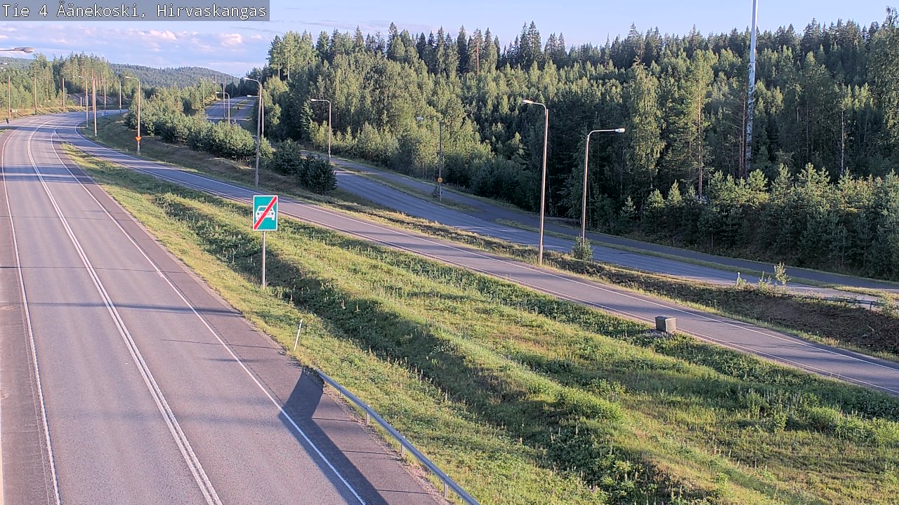 Kelikamerat Kuva Tie 4 Äänekoski, Hirvaskangas, Äänekoski, Keski-Suomi