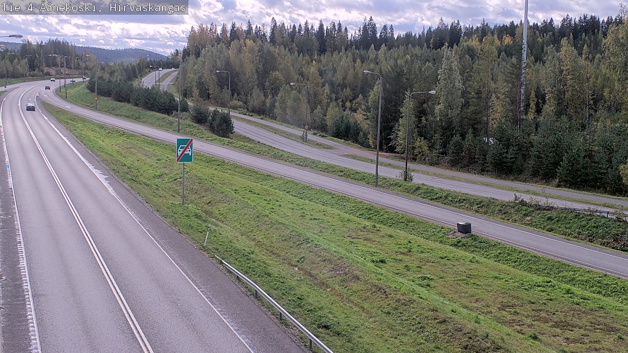 Kelikamerat Kuva Tie 4 Äänekoski, Hirvaskangas, Äänekoski, Keski-Suomi