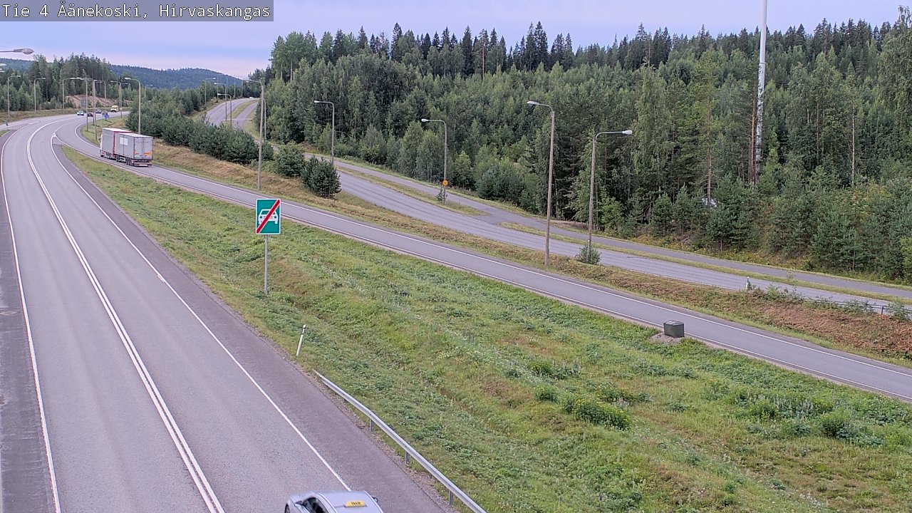 Kelikamerat Kuva Tie 4 Äänekoski, Hirvaskangas, Äänekoski, Keski-Suomi
