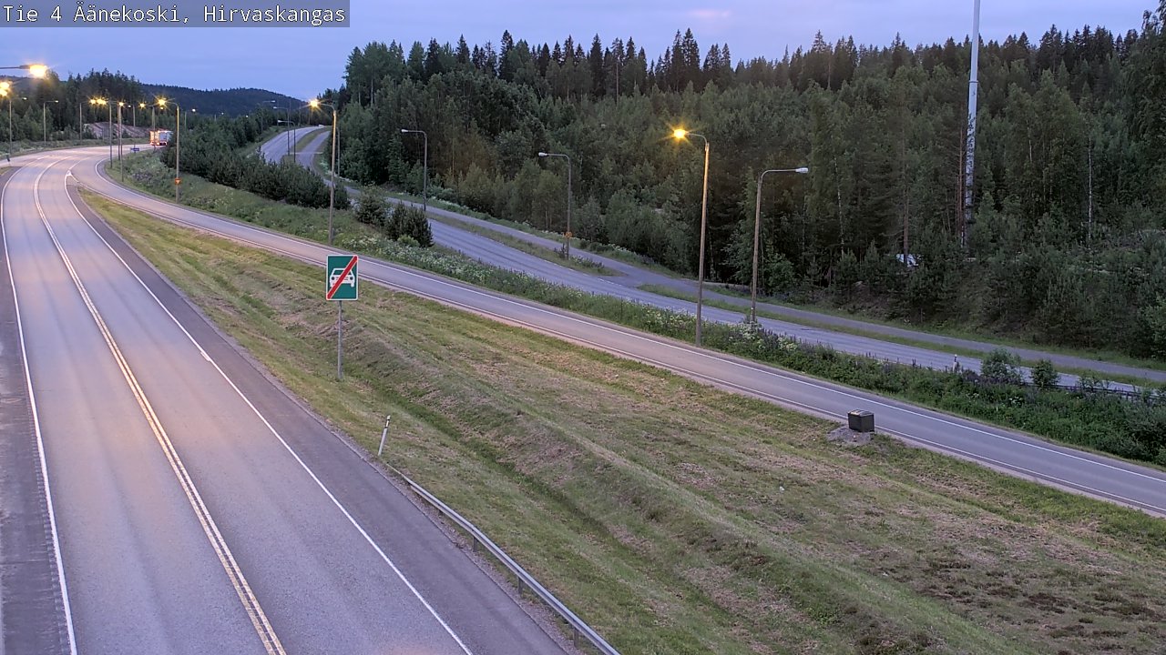 Kelikamerat Kuva Tie 4 Äänekoski, Hirvaskangas, Äänekoski, Keski-Suomi