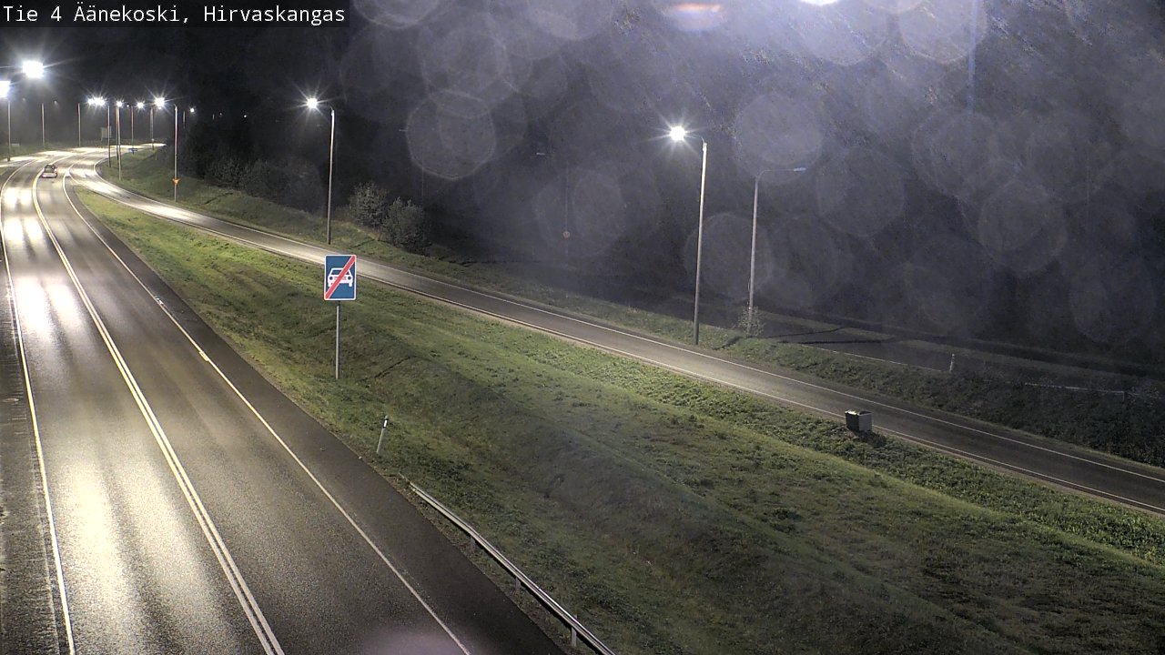 Weather Camera Image Road 4 Äänekoski, Hirvaskangas, Äänekoski, Keski-Suomi