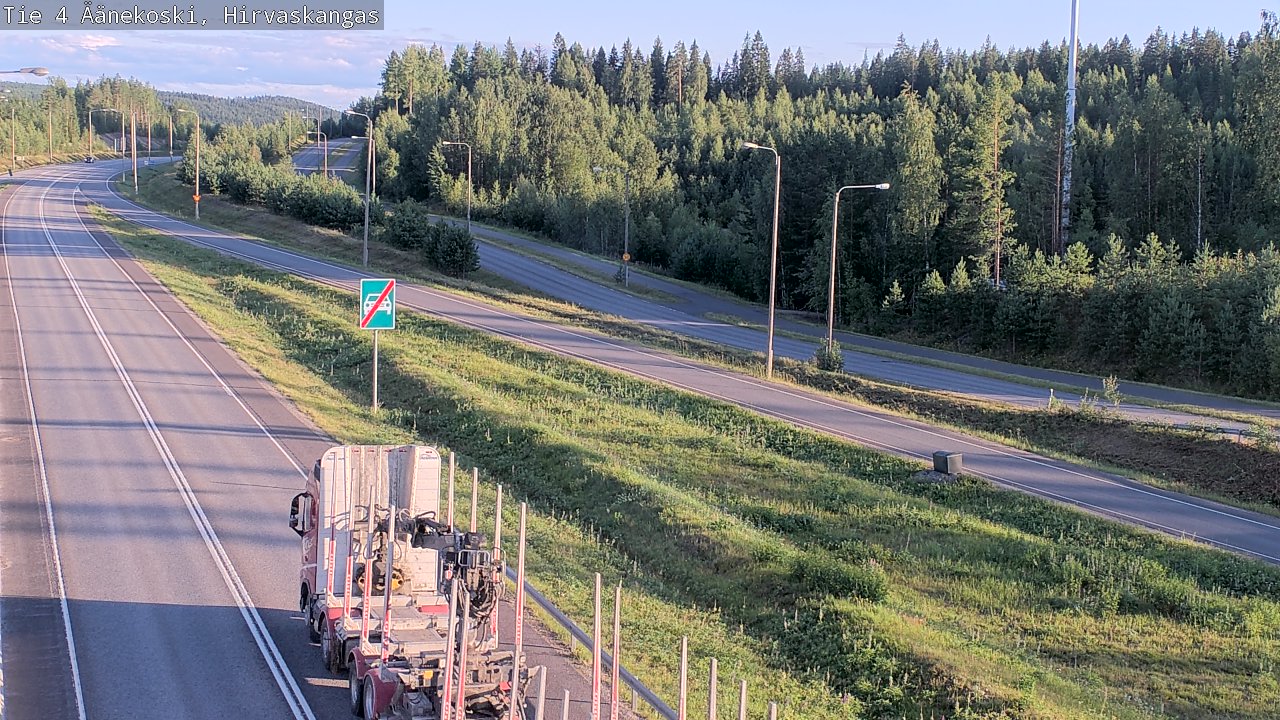 Kelikamerat Kuva Tie 4 Äänekoski, Hirvaskangas, Äänekoski, Keski-Suomi