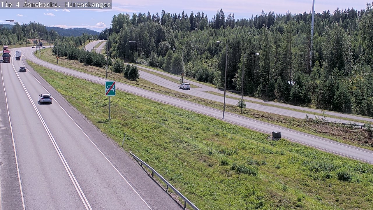 Kelikamerat Kuva Tie 4 Äänekoski, Hirvaskangas, Äänekoski, Keski-Suomi