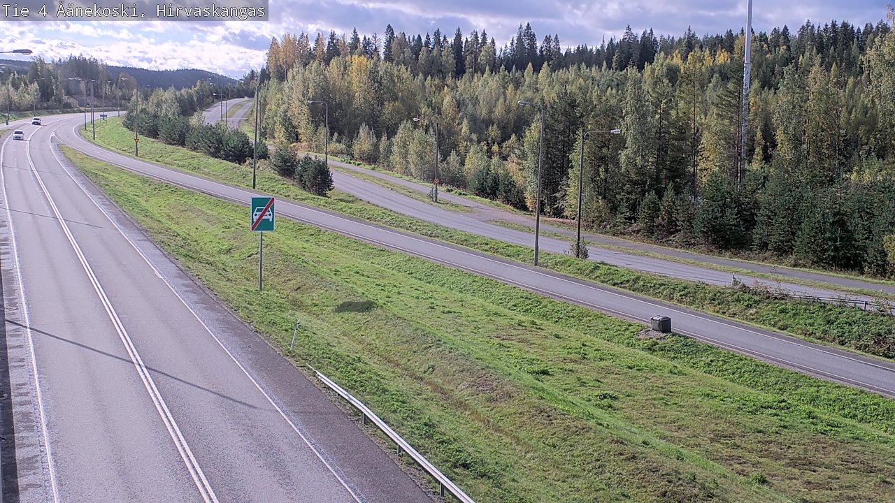 Kelikamerat Kuva Tie 4 Äänekoski, Hirvaskangas, Äänekoski, Keski-Suomi