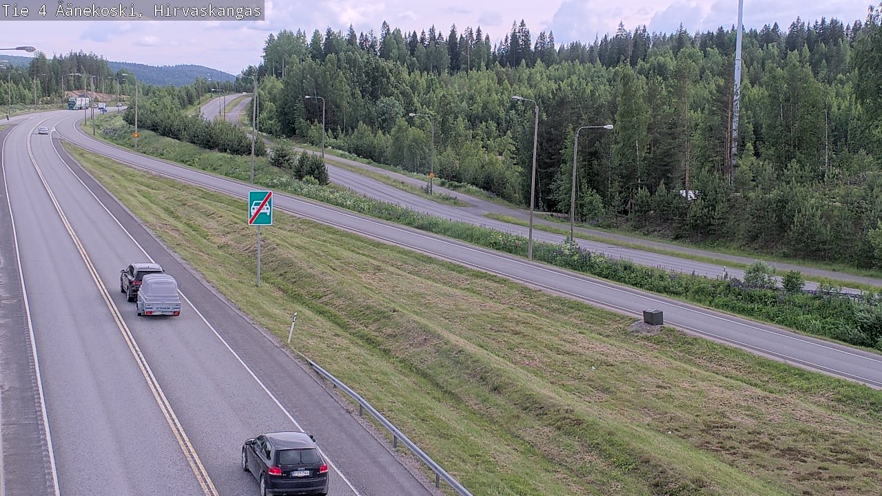 Kelikamerat Kuva Tie 4 Äänekoski, Hirvaskangas, Äänekoski, Keski-Suomi