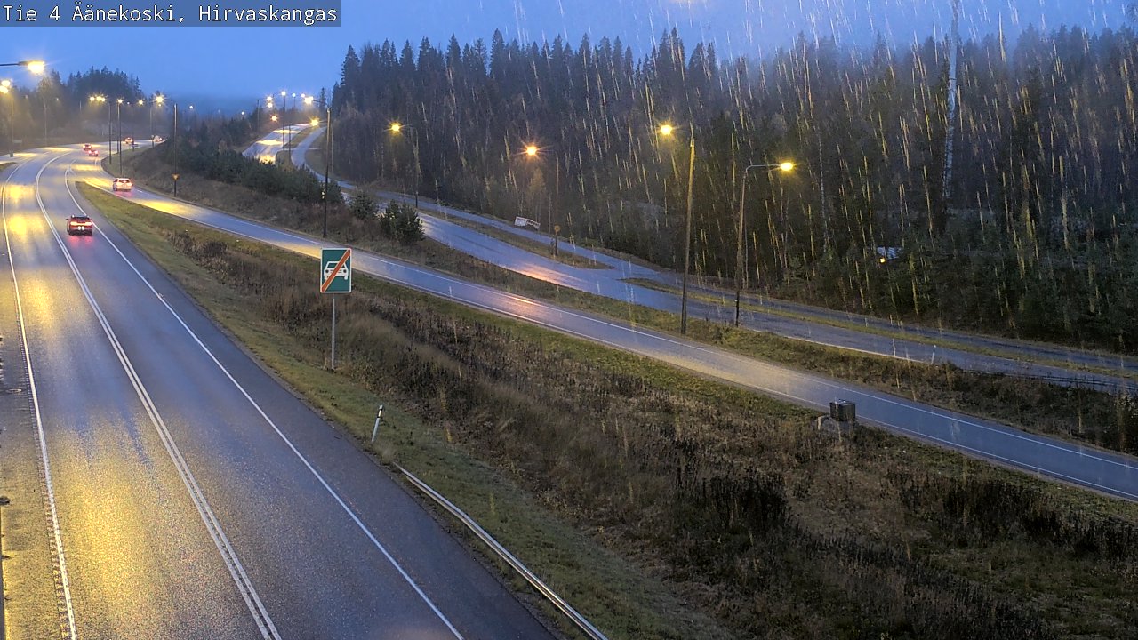 Kelikamerat Kuva Tie 4 Äänekoski, Hirvaskangas, Äänekoski, Keski-Suomi
