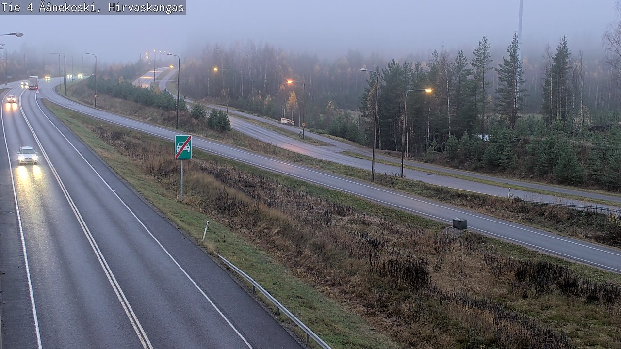 Kelikamerat Kuva Tie 4 Äänekoski, Hirvaskangas, Äänekoski, Keski-Suomi
