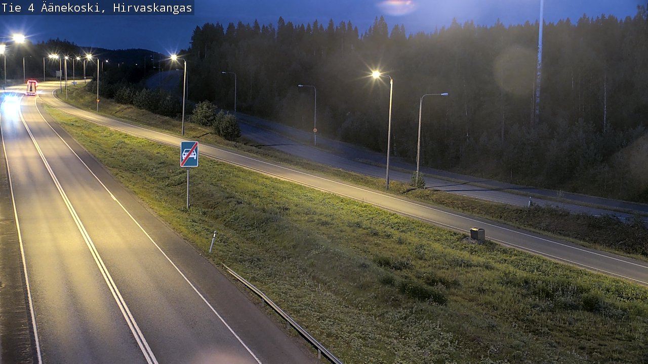 Kelikamerat Kuva Tie 4 Äänekoski, Hirvaskangas, Äänekoski, Keski-Suomi