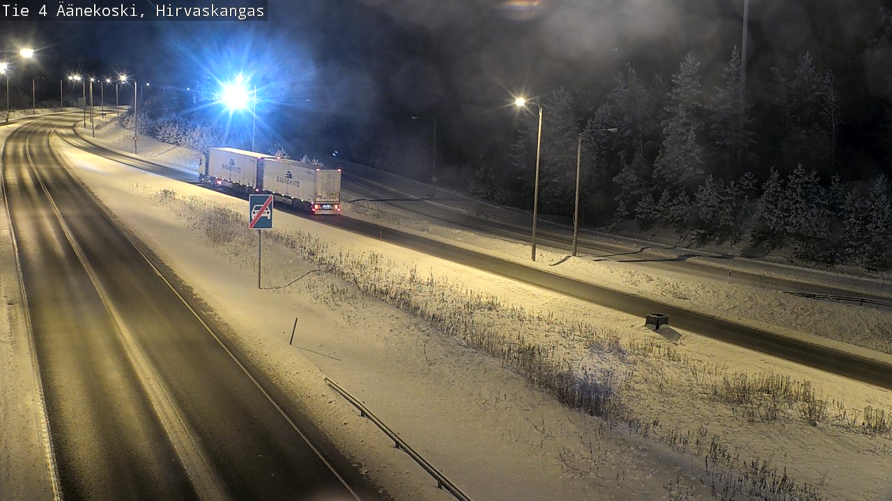 Kelikamerat Kuva Tie 4 Äänekoski, Hirvaskangas, Äänekoski, Keski-Suomi