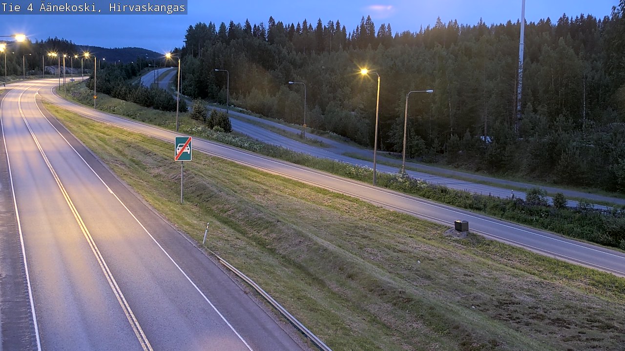 Kelikamerat Kuva Tie 4 Äänekoski, Hirvaskangas, Äänekoski, Keski-Suomi