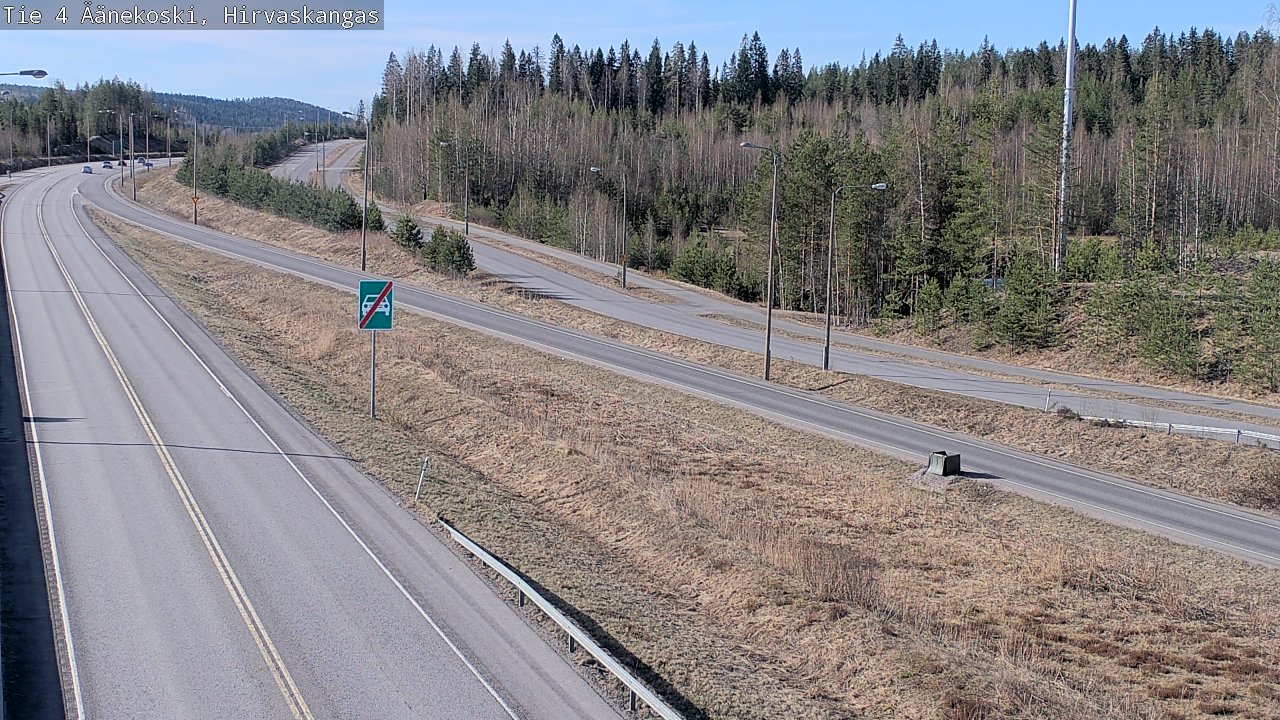 Kelikamerat Kuva Tie 4 Äänekoski, Hirvaskangas, Äänekoski, Keski-Suomi
