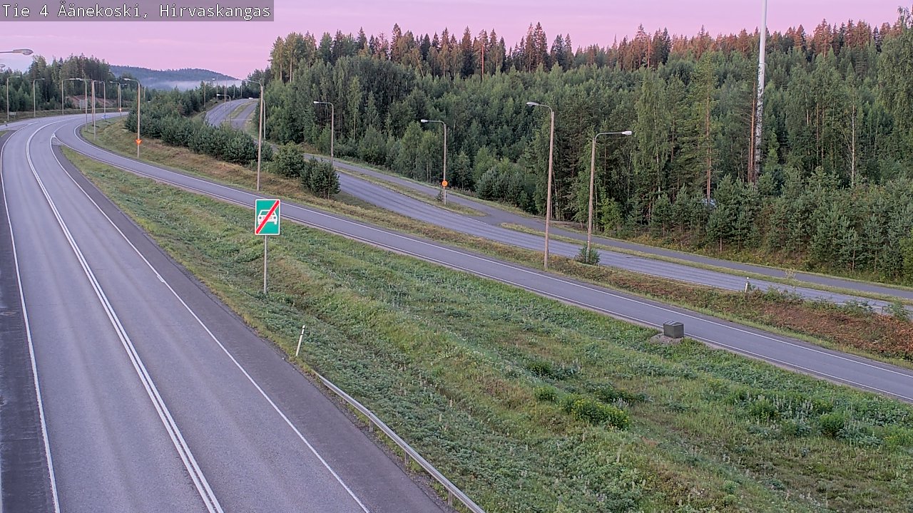 Kelikamerat Kuva Tie 4 Äänekoski, Hirvaskangas, Äänekoski, Keski-Suomi