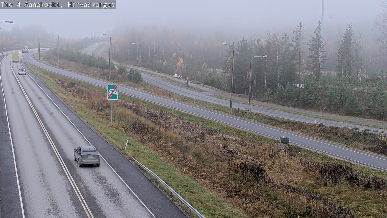 Kelikamerat Kuva Tie 4 Äänekoski, Hirvaskangas, Äänekoski, Keski-Suomi