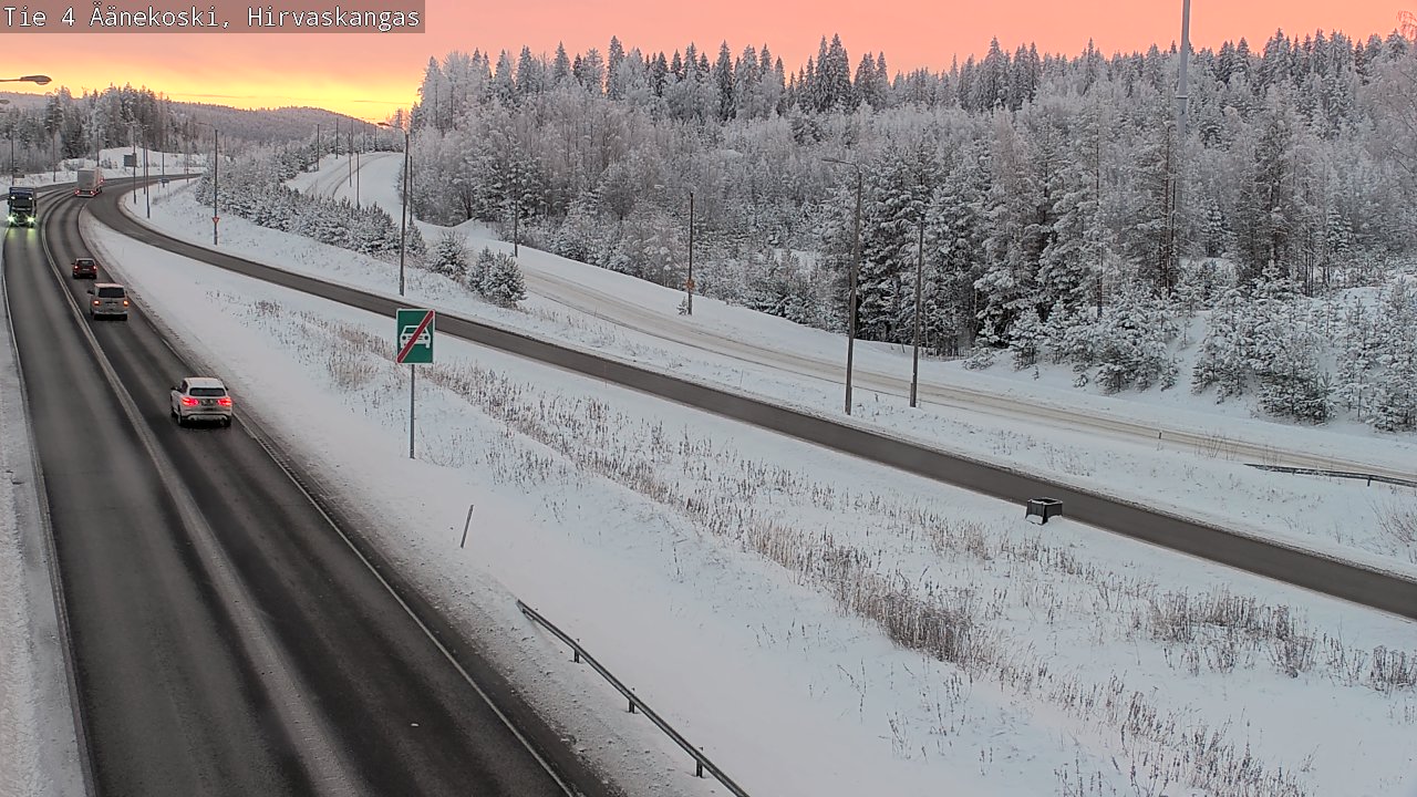 Kelikamerat Kuva Tie 4 Äänekoski, Hirvaskangas, Äänekoski, Keski-Suomi