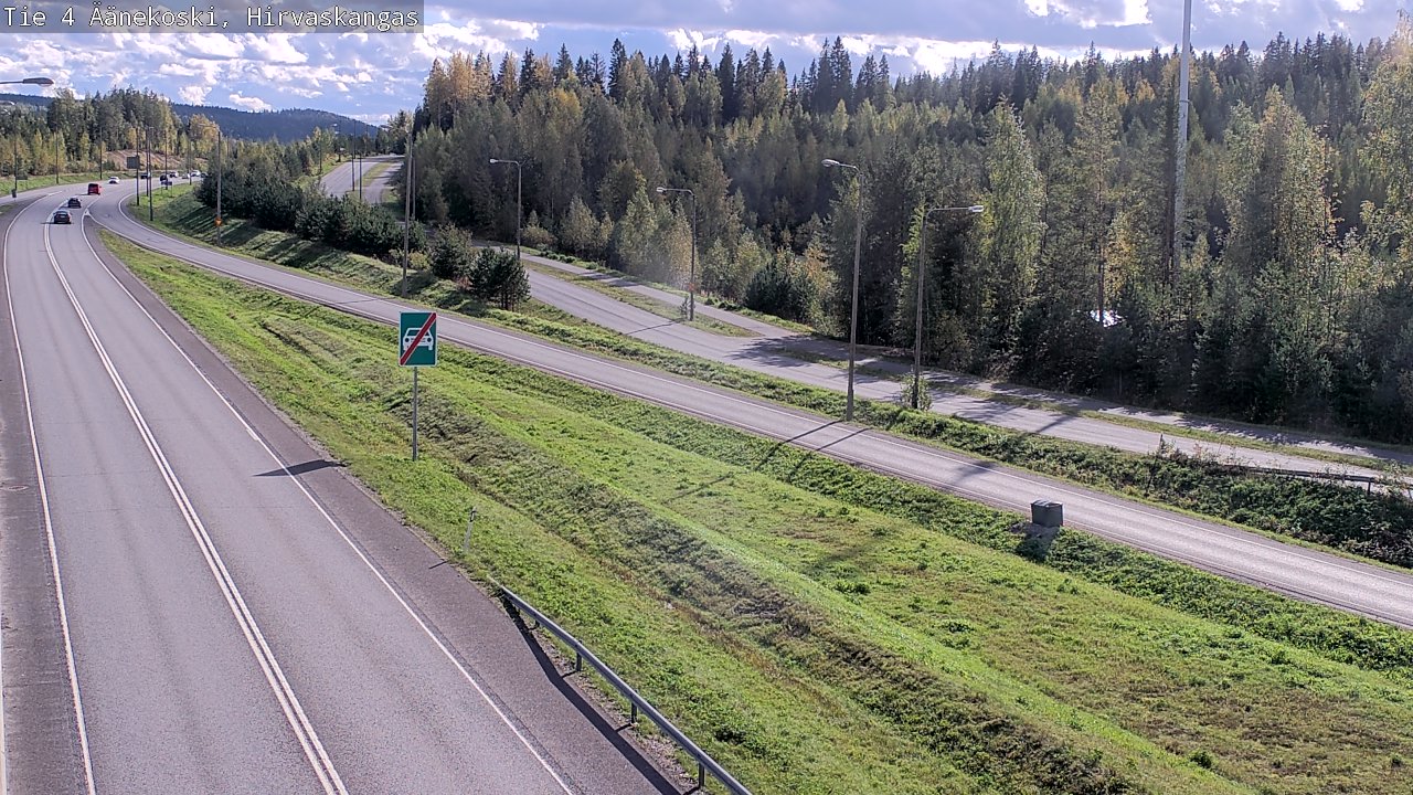 Kelikamerat Kuva Tie 4 Äänekoski, Hirvaskangas, Äänekoski, Keski-Suomi