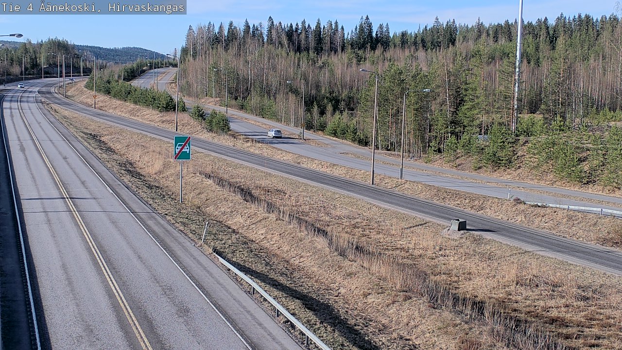 Kelikamerat Kuva Tie 4 Äänekoski, Hirvaskangas, Äänekoski, Keski-Suomi