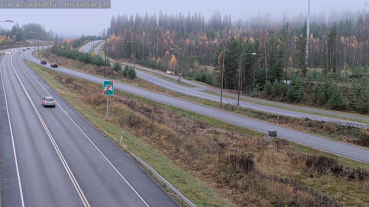 Kelikamerat Kuva Tie 4 Äänekoski, Hirvaskangas, Äänekoski, Keski-Suomi