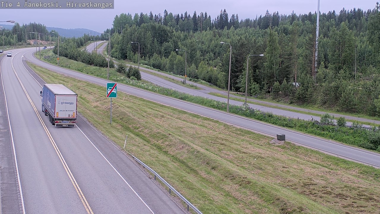 Kelikamerat Kuva Tie 4 Äänekoski, Hirvaskangas, Äänekoski, Keski-Suomi