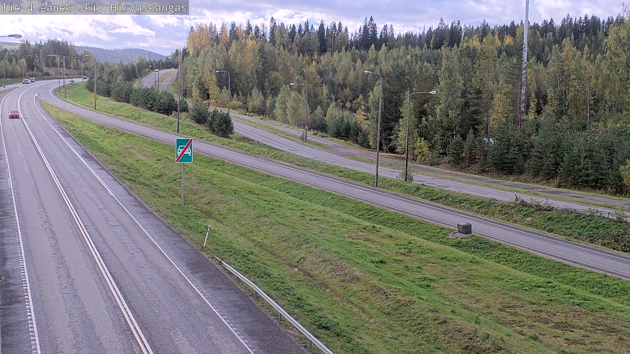 Kelikamerat Kuva Tie 4 Äänekoski, Hirvaskangas, Äänekoski, Keski-Suomi