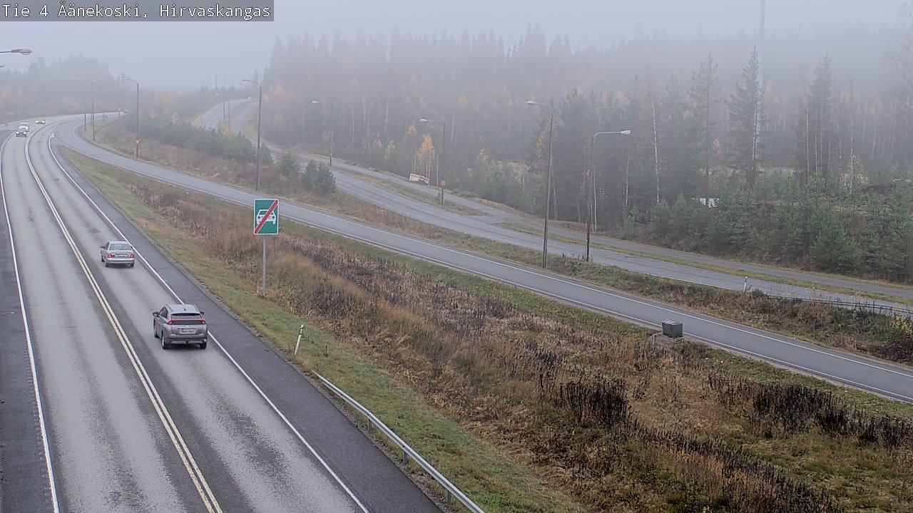 Kelikamerat Kuva Tie 4 Äänekoski, Hirvaskangas, Äänekoski, Keski-Suomi