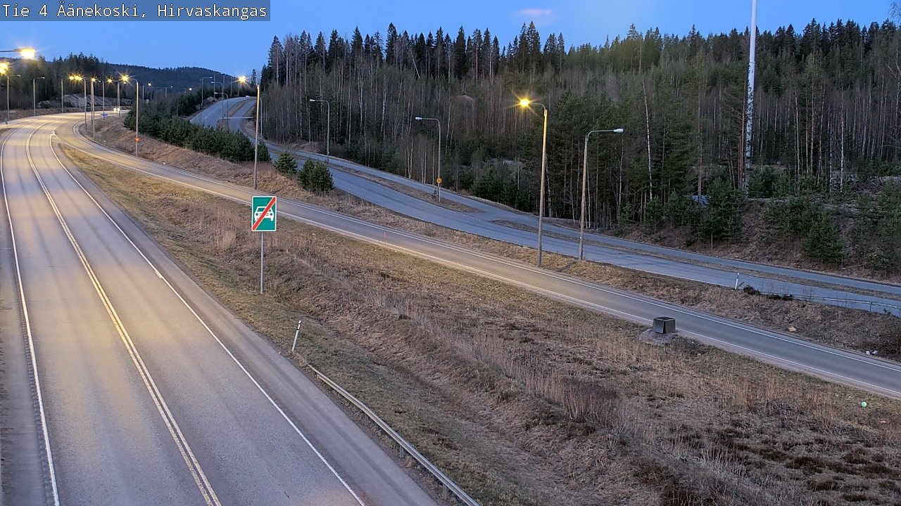 Kelikamerat Kuva Tie 4 Äänekoski, Hirvaskangas, Äänekoski, Keski-Suomi