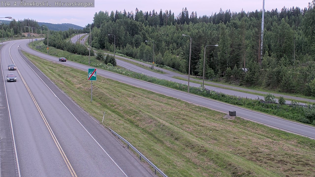 Kelikamerat Kuva Tie 4 Äänekoski, Hirvaskangas, Äänekoski, Keski-Suomi