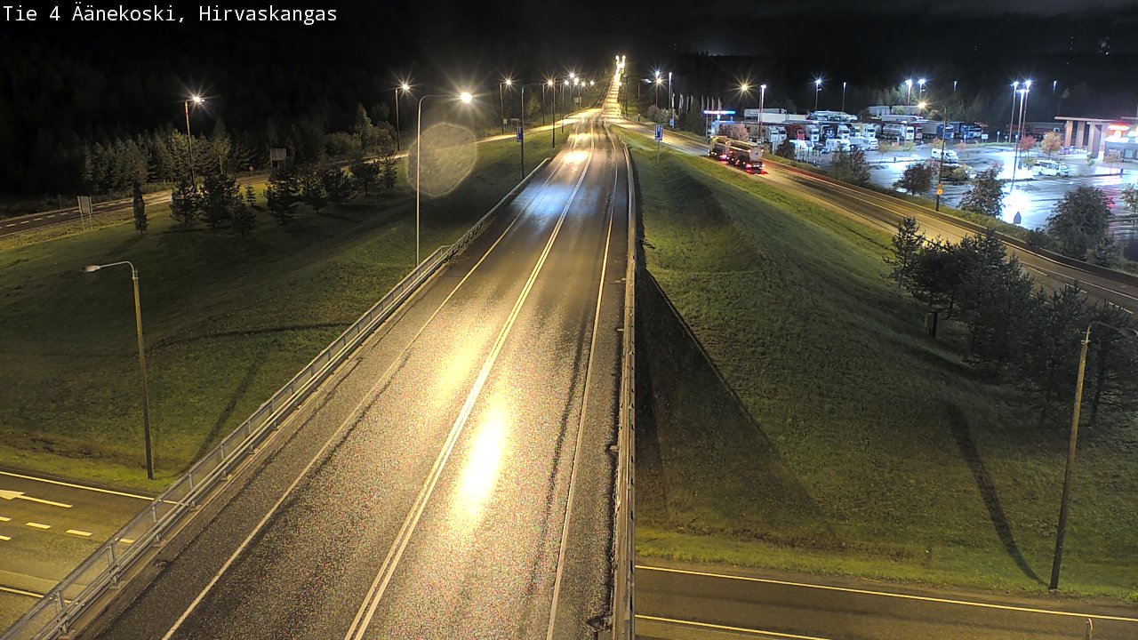 Weather Camera Image Road 4 Äänekoski, Hirvaskangas, Äänekoski, Keski-Suomi