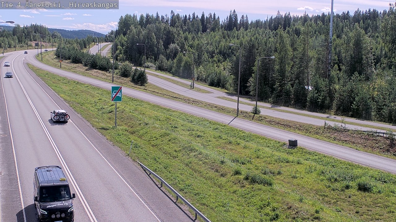 Kelikamerat Kuva Tie 4 Äänekoski, Hirvaskangas, Äänekoski, Keski-Suomi