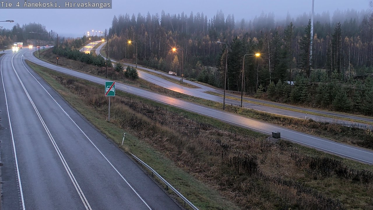 Kelikamerat Kuva Tie 4 Äänekoski, Hirvaskangas, Äänekoski, Keski-Suomi