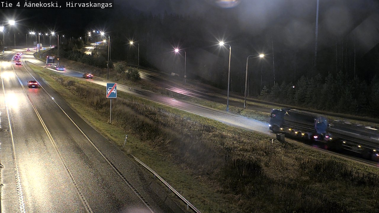 Kelikamerat Kuva Tie 4 Äänekoski, Hirvaskangas, Äänekoski, Keski-Suomi