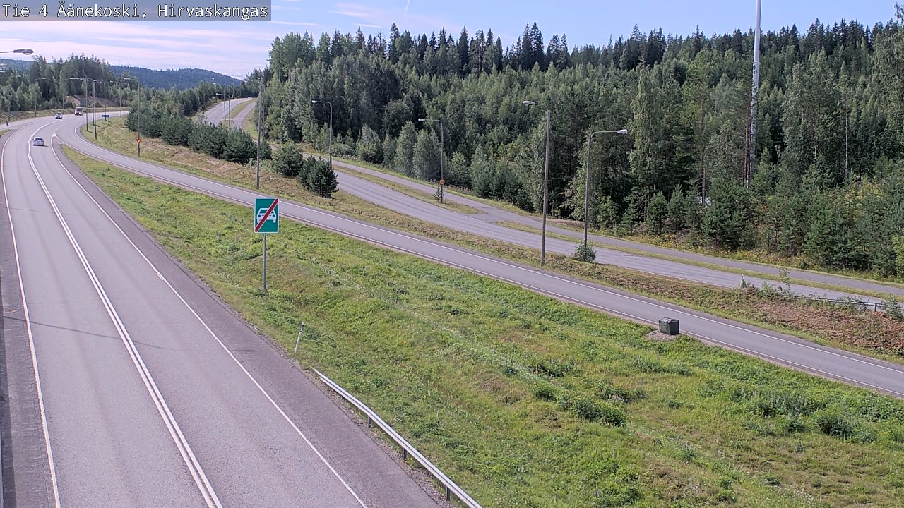 Kelikamerat Kuva Tie 4 Äänekoski, Hirvaskangas, Äänekoski, Keski-Suomi