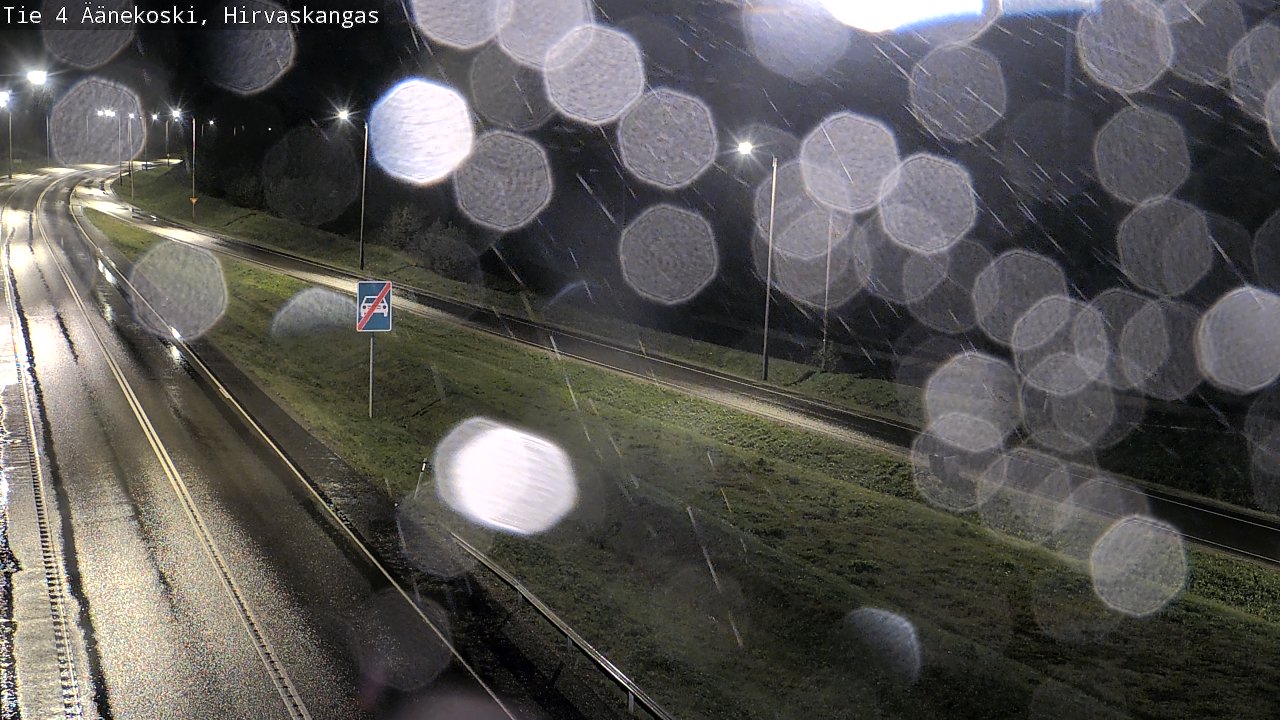 Weather Camera Image Road 4 Äänekoski, Hirvaskangas, Äänekoski, Keski-Suomi