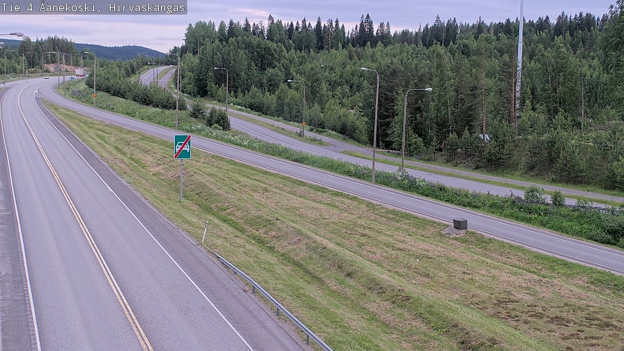 Kelikamerat Kuva Tie 4 Äänekoski, Hirvaskangas, Äänekoski, Keski-Suomi