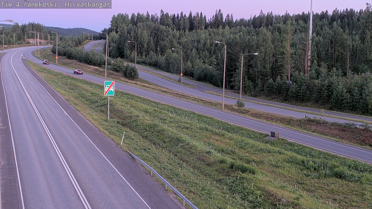 Kelikamerat Kuva Tie 4 Äänekoski, Hirvaskangas, Äänekoski, Keski-Suomi