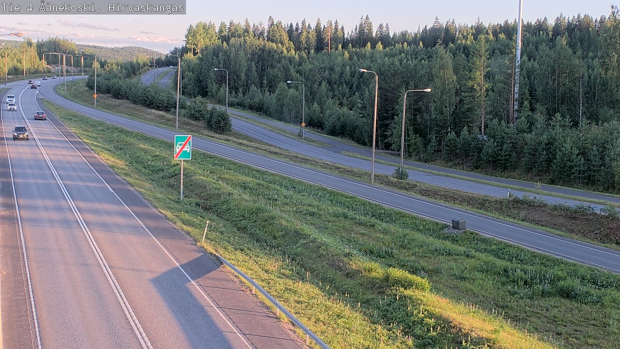Kelikamerat Kuva Tie 4 Äänekoski, Hirvaskangas, Äänekoski, Keski-Suomi