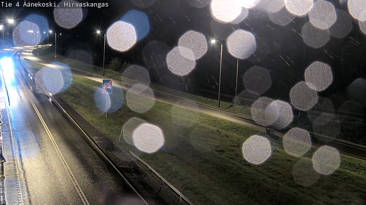 Weather Camera Image Road 4 Äänekoski, Hirvaskangas, Äänekoski, Keski-Suomi
