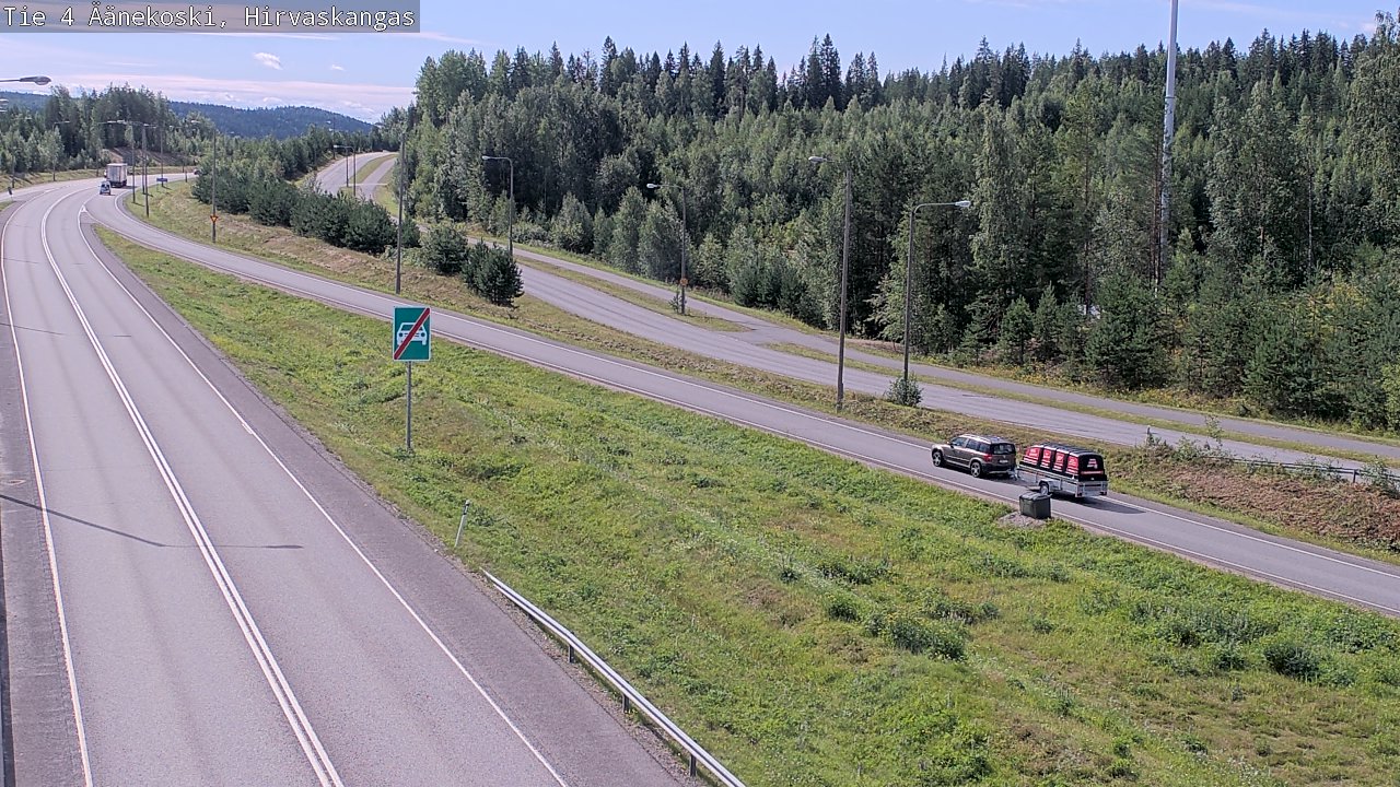 Kelikamerat Kuva Tie 4 Äänekoski, Hirvaskangas, Äänekoski, Keski-Suomi