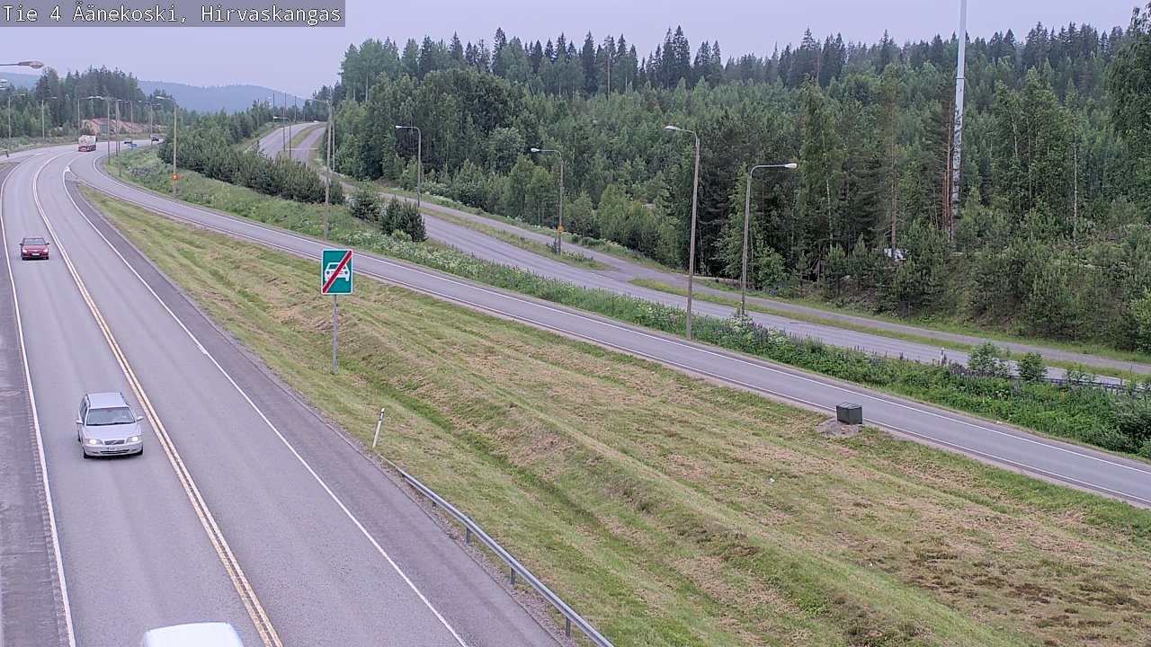 Kelikamerat Kuva Tie 4 Äänekoski, Hirvaskangas, Äänekoski, Keski-Suomi