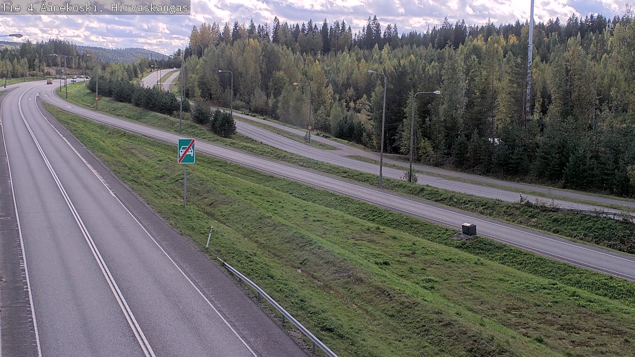 Kelikamerat Kuva Tie 4 Äänekoski, Hirvaskangas, Äänekoski, Keski-Suomi