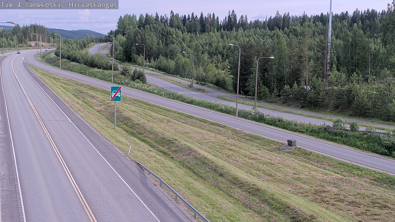 Kelikamerat Kuva Tie 4 Äänekoski, Hirvaskangas, Äänekoski, Keski-Suomi
