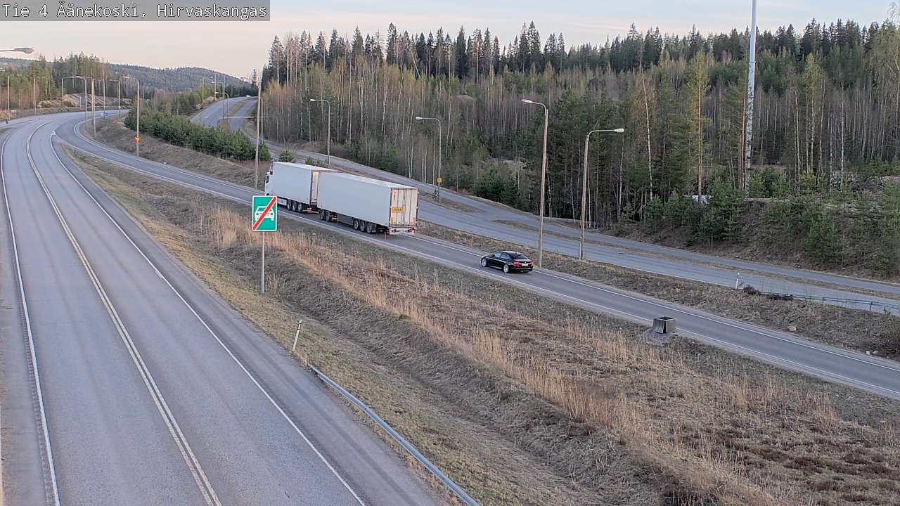 Kelikamerat Kuva Tie 4 Äänekoski, Hirvaskangas, Äänekoski, Keski-Suomi