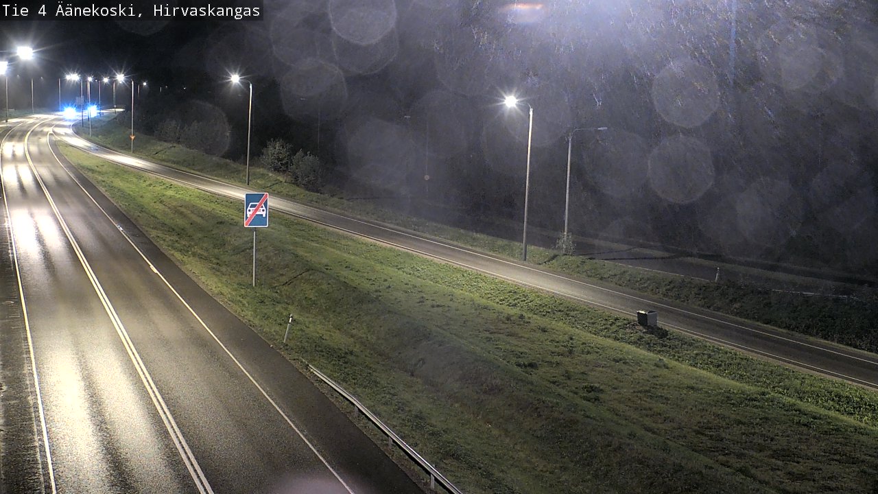 Weather Camera Image Road 4 Äänekoski, Hirvaskangas, Äänekoski, Keski-Suomi